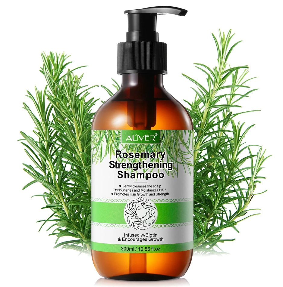 Aliver Rosemary Shampoo with Infused Biotin and Castor oil Hair Growth Treatment