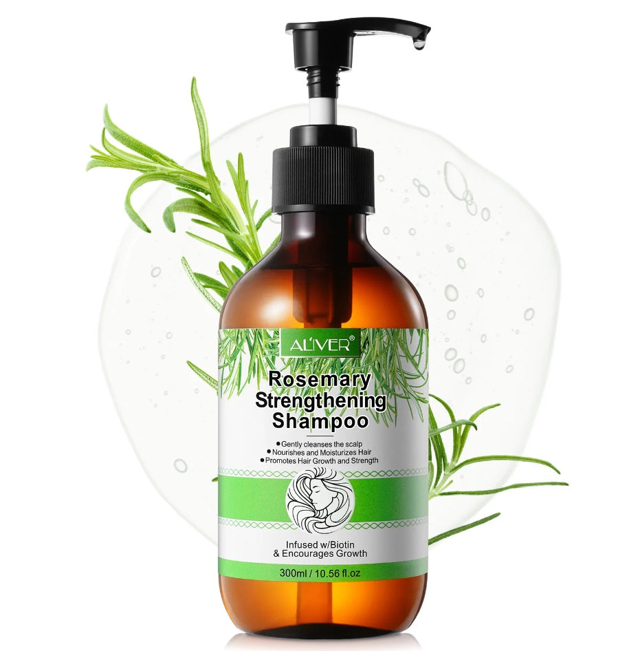 Aliver Rosemary Shampoo with Infused Biotin and Castor oil Hair Growth Treatment