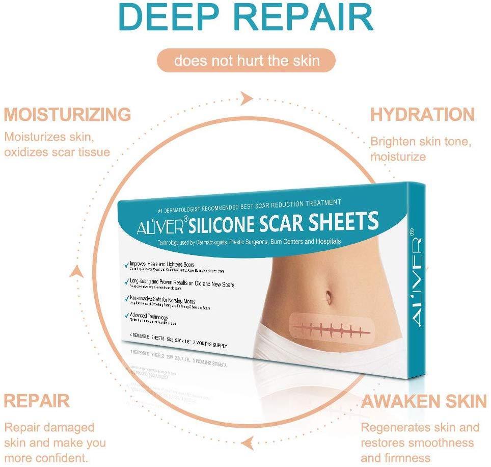 Aliver Silicone Scar Removal Sheets