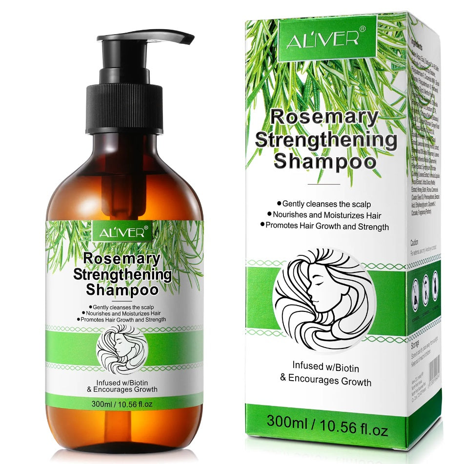 Aliver Rosemary Shampoo with Infused Biotin and Castor oil Hair Growth Treatment