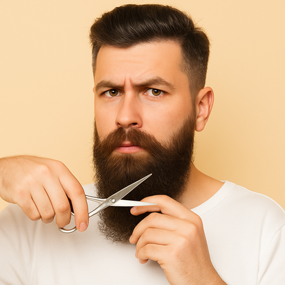 Aliver 6 pieces Beard Growth Grooming & Trimming Care Kit for Men