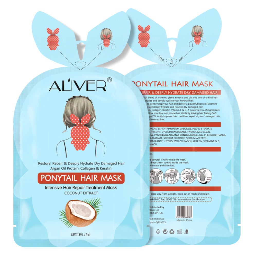 Aliver Ponytail Intensive Repair, Restores Dry Damaged Hair Mask