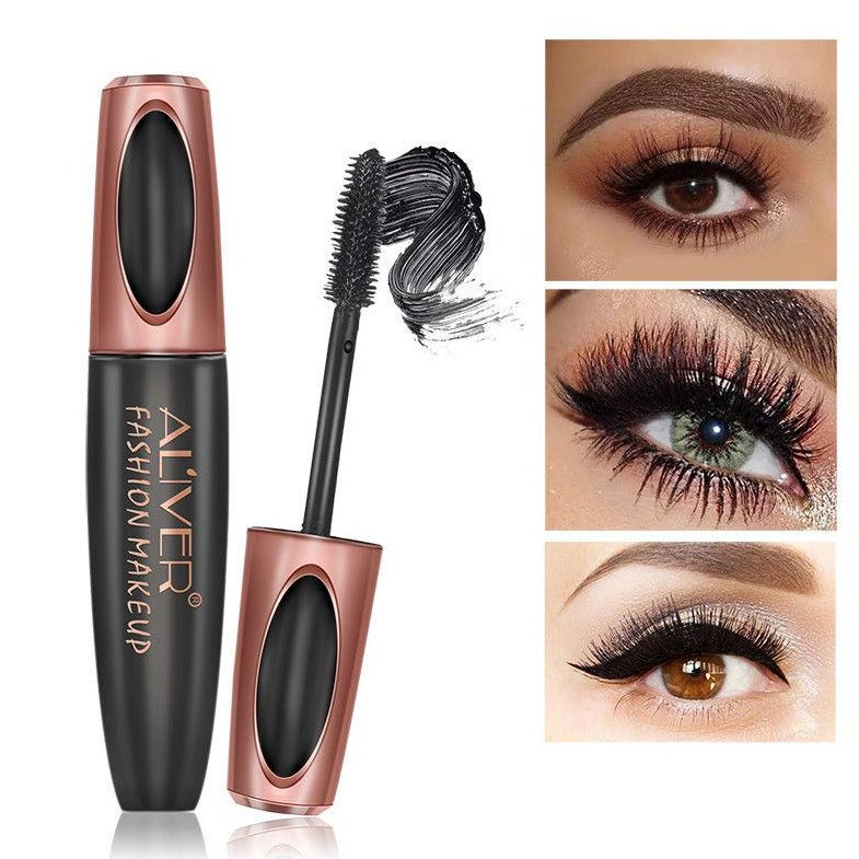 Aliver Black 3D Silk Fiber False Lash Mascara