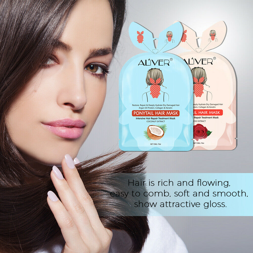 Aliver Ponytail Intensive Repair, Restores Dry Damaged Hair Mask