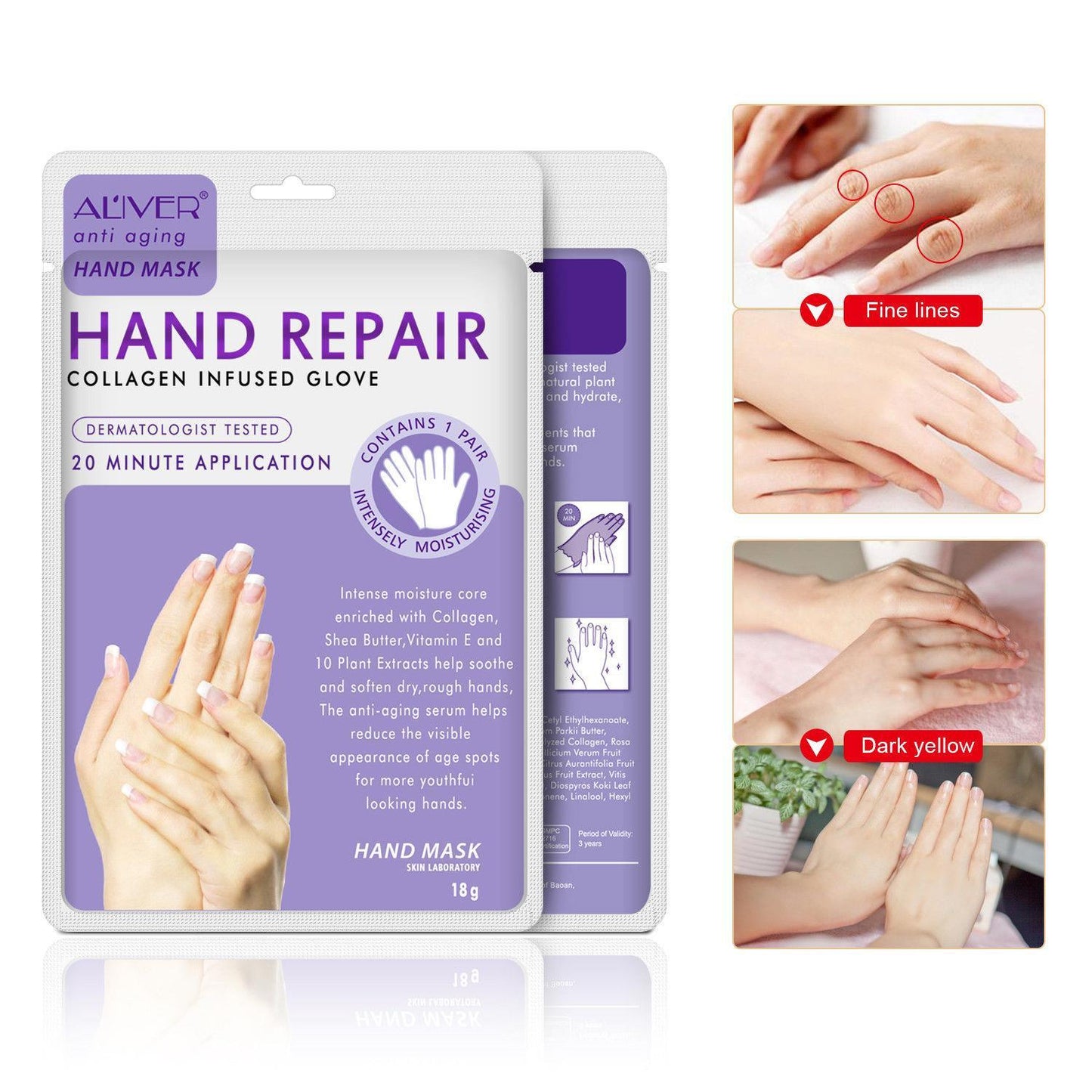 Aliver Hand Repair Mask