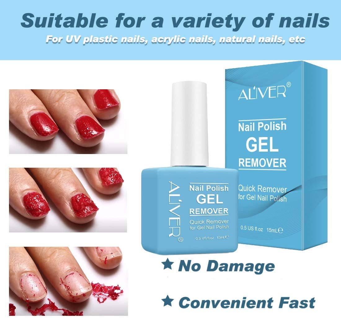 Aliver Nail Polish Remover Gel