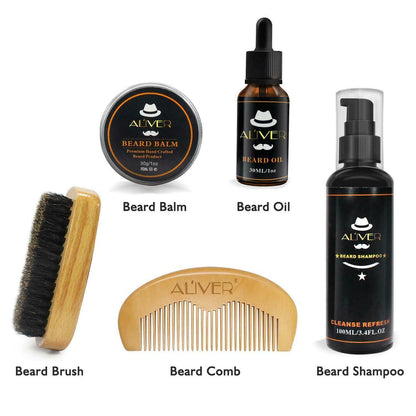 Men's Beard Comb Gift Set
