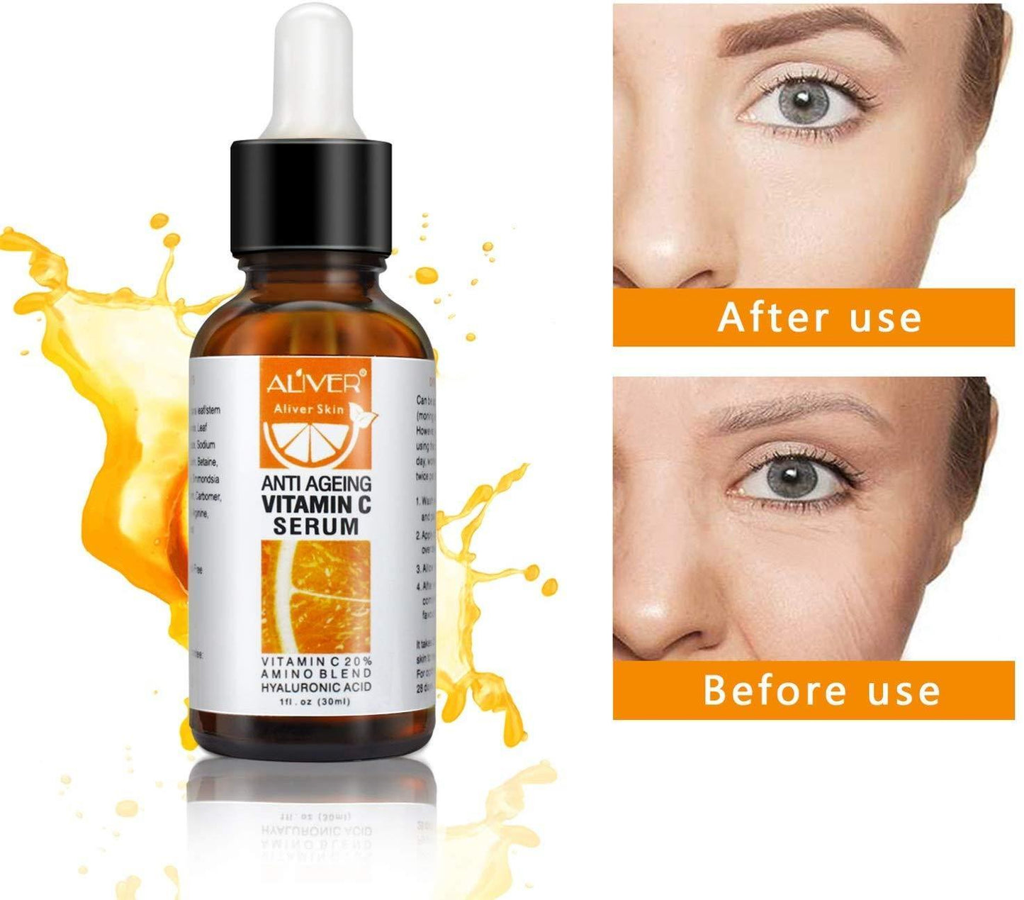 Aliver Anti Ageing Facial VITAMIN C SERUM