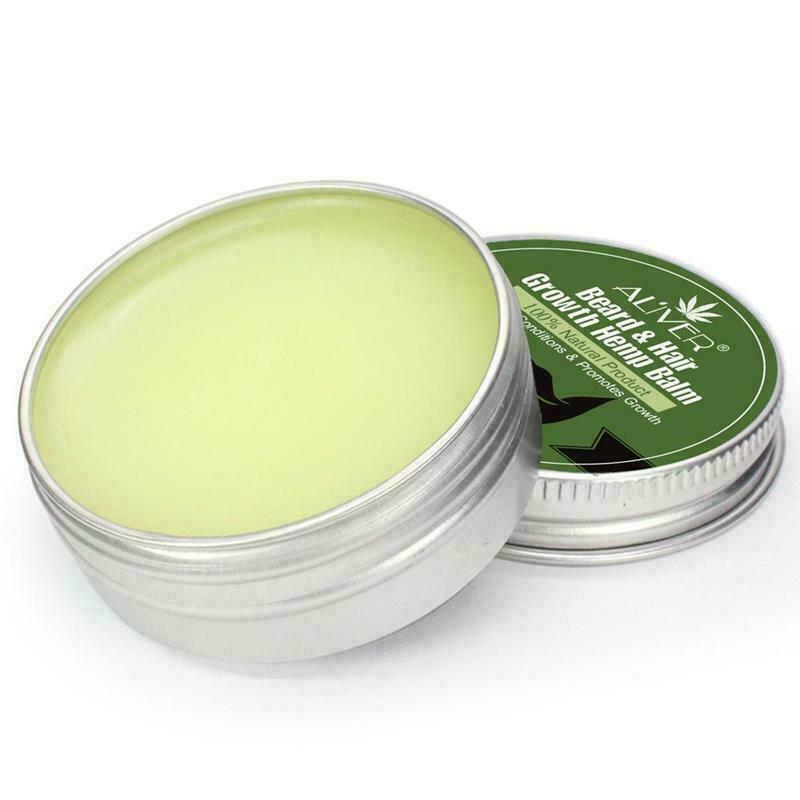 Aliver Natural Beard & Hair Growth Balm Wax Softens Condition and Promotes Natural and Health Beard Hair Growth