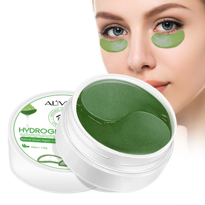 Aliver Under Eye Hydrogel Collagen & Aloe Vera Mask Patches Under Eye Treatment for Dark Circles, Eye Bags, Fine Lines - 60pcs Pack