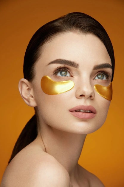 Aliver Under Eye Collagen Gold Eye Mask Patches Treatment for Dark Circles, Eye Bags, Puffy Eyes 60pcs pack