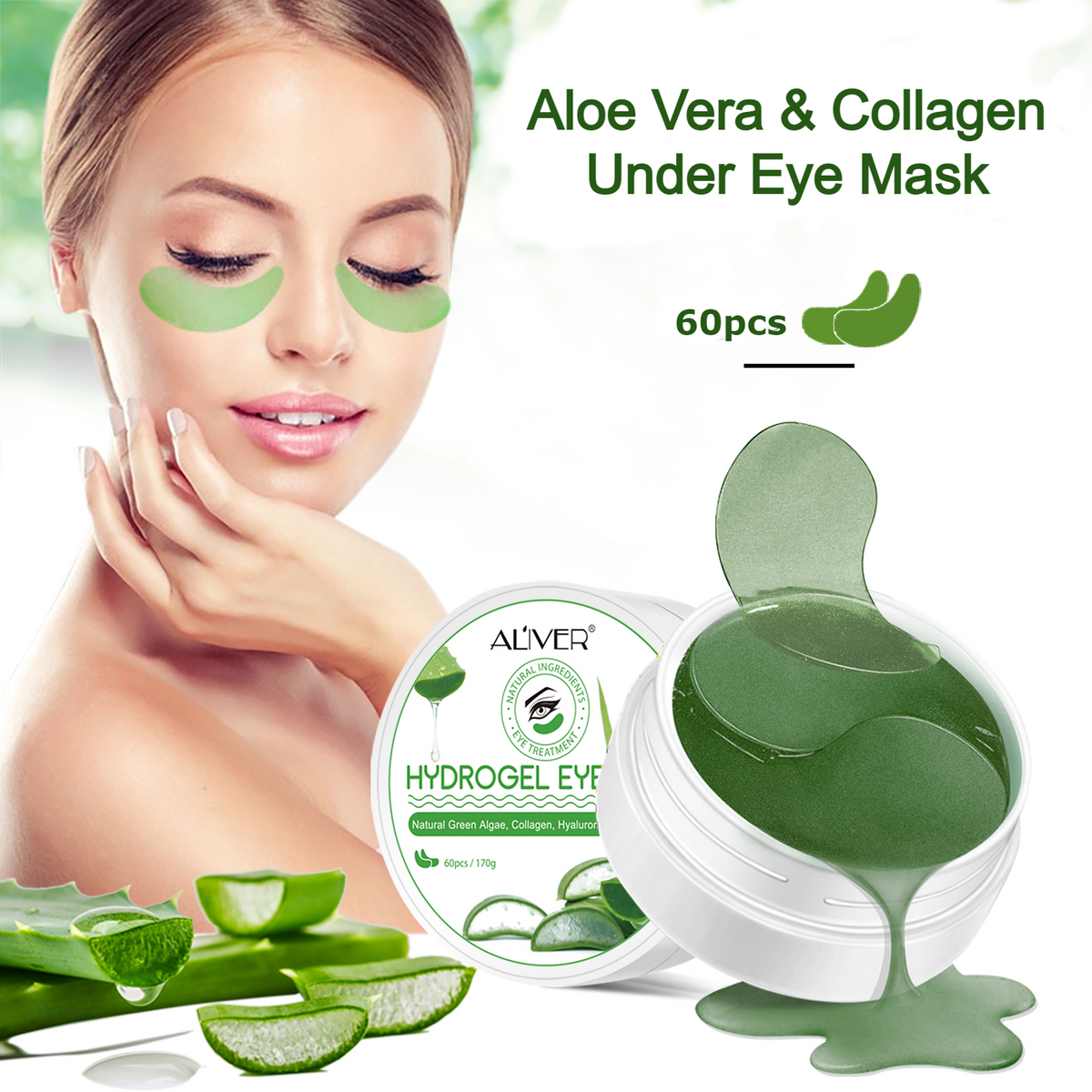 Aliver Under Eye Hydrogel Mask Patches