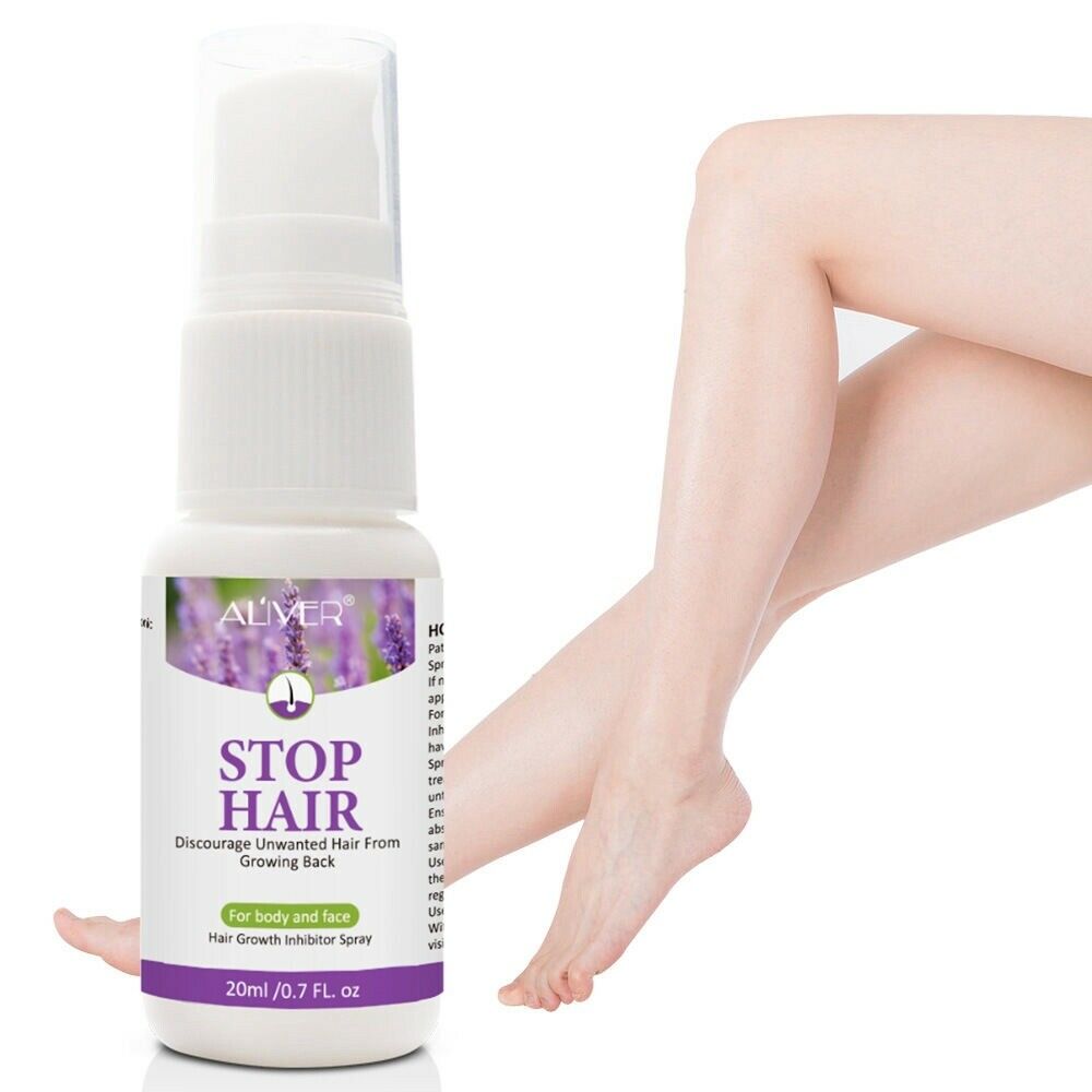 Aliver  Natural Hair Removal and Hair Growth Inhibitor Spray