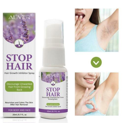 Aliver  Natural Hair Removal and Hair Growth Inhibitor Spray